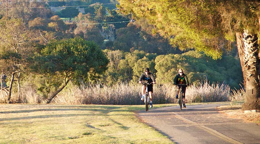 Biking Santa Barbara RV Park