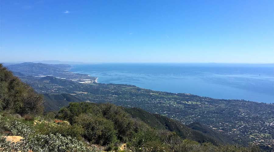 Hiking Santa Barbara RV Park